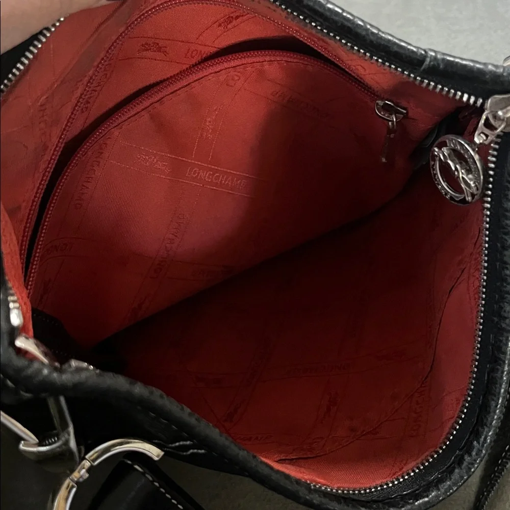 Longchamp leather crossbody bag - Picture 5 of 8